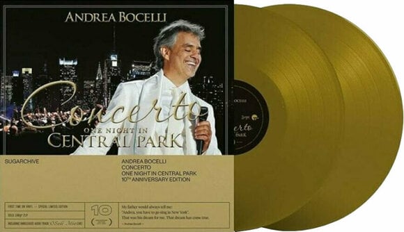 Vinyl Record Andrea Bocelli - Concerto: One Night In Central Park - 10Th Anniversary (2 LP) - 2