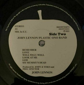 Vinyl Record John Lennon - Plastic Ono Band (2 LP) - 4
