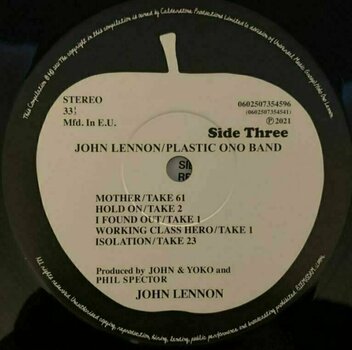 Disque vinyle John Lennon - Plastic Ono Band (2 LP) - 5