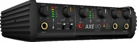 USB аудио интерфейс IK Multimedia AXE I/O Solo + AmpliTube 5 Bundle - 7