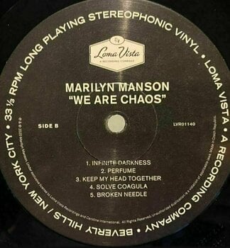 Vinyl Record Marilyn Manson - We Are Chaos (LP) - 4
