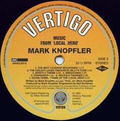 Vinilinė plokštelė Mark Knopfler Local Hero (LP) - 2