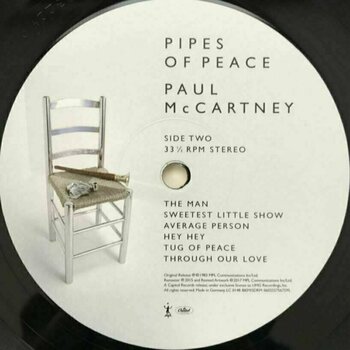 Vinyl Record Paul McCartney - Pipes Of Peace (LP) - 3