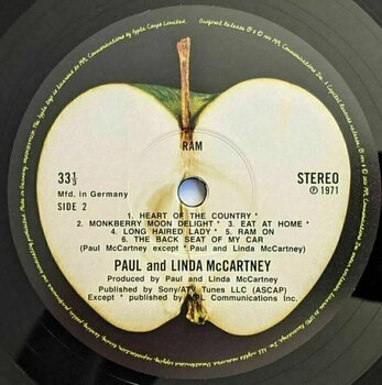 Disque vinyle Paul McCartney - Ram (Limited Edition) (LP) - 3
