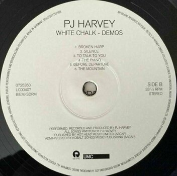Vinyl Record PJ Harvey - White Chalk - Demos (LP) - 3