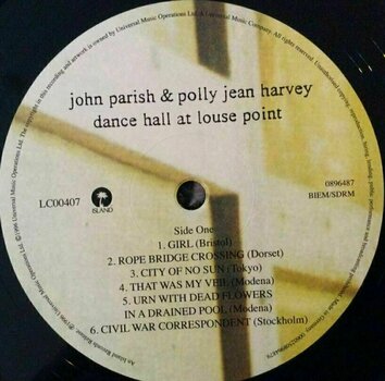 Disco de vinil PJ Harvey & John Parish - Dance Hall At Louse Point (LP) - 2