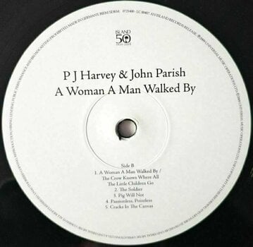 Hanglemez PJ Harvey & John Parish - A Woman A Man Walked By (LP) - 3