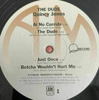 Vinyl Record Quincy Jones - The Dude (LP) - 3