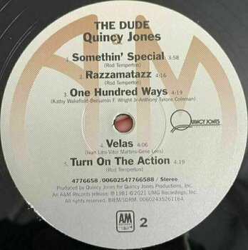 Vinyl Record Quincy Jones - The Dude (LP) - 4