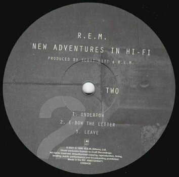 Disque vinyle R.E.M. - New Adventures In Hi-Fi (2 LP) - 3