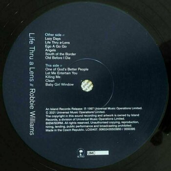 Disque vinyle Robbie Williams - Life Thru A Lens (LP) - 2