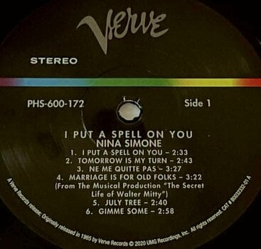 Schallplatte Nina Simone - I Put A Spell On You (Reissue) (LP) - 2