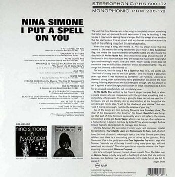 Hanglemez Nina Simone - I Put A Spell On You (Reissue) (LP) - 4