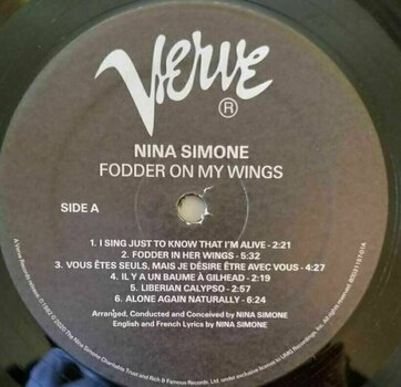 Vinylplade Nina Simone - Fodder On My Wings (LP) - 2