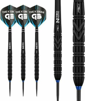 Săgeți Red Dragon Gerwyn Price Back to Black Tungsten 90% Steeltip 26 g Săgeți - 6