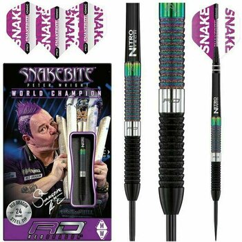 Săgeți Red Dragon Peter Wright World Champion Diamond Edition Tungsten 90% Steeltip 24 g Săgeți - 3