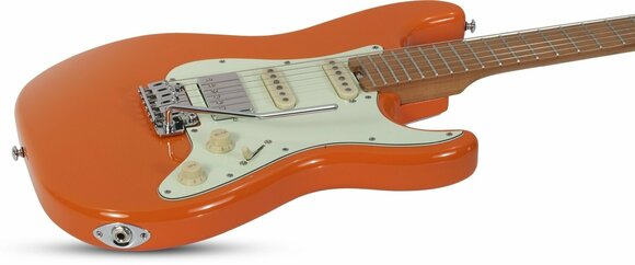 Guitare électrique Schecter Nick Johnston HSS Atomic Orange - 2