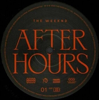 Vinyl Record The Weeknd - After Hours (2 LP) - 3