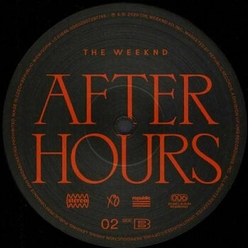 Vinyl Record The Weeknd - After Hours (2 LP) - 5