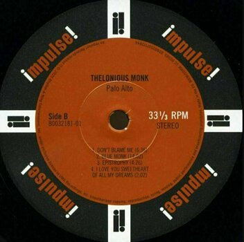 Disco de vinil Thelonious Monk - Palo Alto (LP) - 3