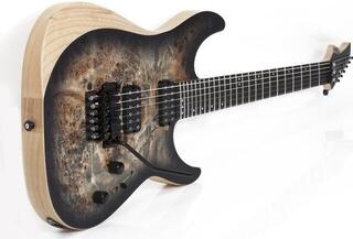 Electric guitar Schecter Reaper-6 FR Charcoal Burst Electric guitar - 1