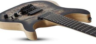 Electric guitar Schecter Reaper-6 FR Charcoal Burst Electric guitar - 3