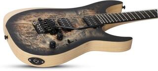 Electric guitar Schecter Reaper-6 FR Charcoal Burst Electric guitar - 4