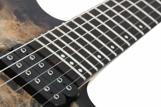 Elektrische gitaar Schecter Reaper-6 FR Charcoal Burst - 8