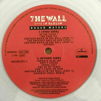 Hanglemez Roger Waters - The Wall - Live In Berlin (Limited Edition) (RSD) (2 LP) - 3