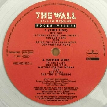 Hanglemez Roger Waters - The Wall - Live In Berlin (Limited Edition) (RSD) (2 LP) - 5