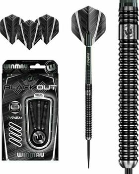 Săgeți Winmau Blackout Tungsten 90% Steeltip 26 g Săgeți - 3