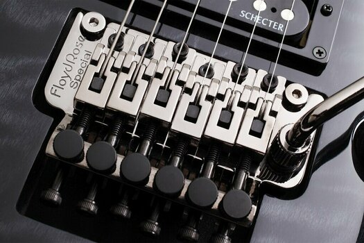 Elektromos gitár Schecter Omen Extreme 6 FR SeeThru Black - 6