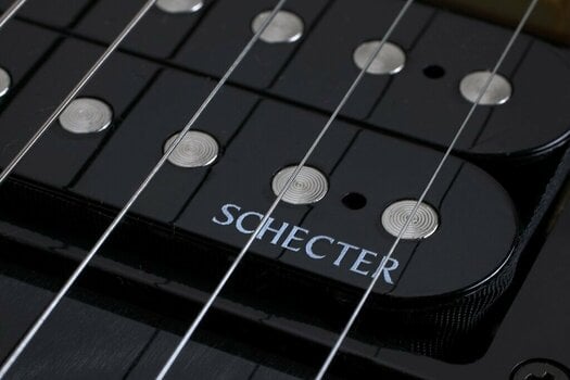 Electric guitar Schecter Omen Extreme 6 FR SeeThru Black - 7