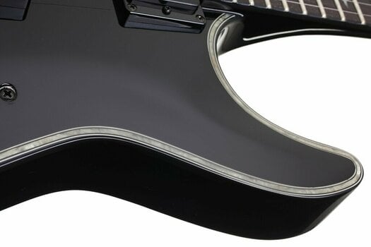 Guitarra elétrica de 7 cordas Schecter Hellraiser C-7 Preto - 10