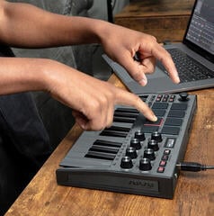 MIDI keyboard Akai MPK mini MK3 MIDI keyboard Grey - 6
