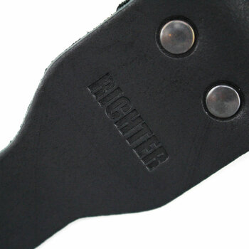 Textile guitar strap Richter Racoon Black/Black - 3