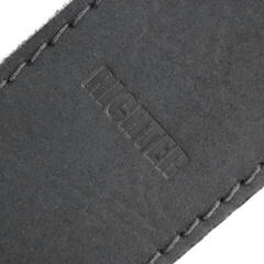 Gitarrengurt Richter RAW II Suede Black Waxy Suede Black Gitarrengurt - 2