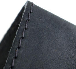 Gitarrengurt Richter RAW II Suede Black Waxy Suede Black Gitarrengurt - 3