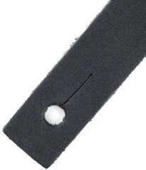 Gitarrengurt Richter RAW II Suede Black Waxy Suede Black Gitarrengurt - 6