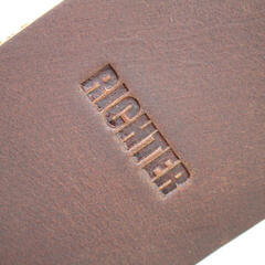 Gitarrengurt Richter Raw II Brown Brown Gitarrengurt - 2