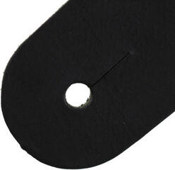 Gitarrengurt Richter Raw II Black Black Gitarrengurt - 1