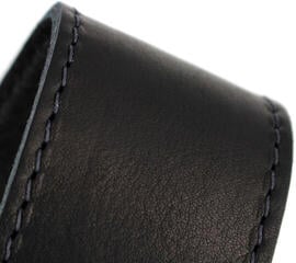 Gitarrengurt Richter RAW II Nappa Black Nappa Black Gitarrengurt - 3