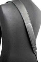 Gitarrengurt Richter Raw IV Nappa Black Black Gitarrengurt - 7