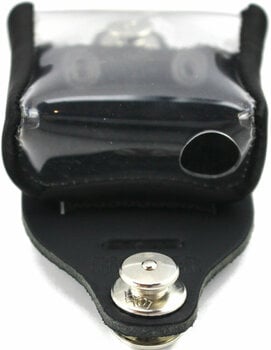 Leather guitar strap Richter Transmitter Pocket Line6 TBP06 Black Leather guitar strap Black - 3