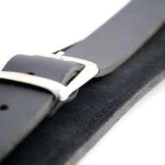 Gitaarriem Richter Slim Deluxe Buffalo Black Gitaarriem Black - 5