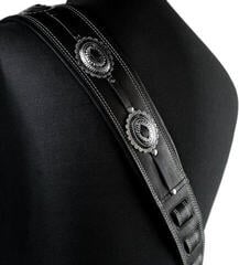 Каишка за китара Richter Springbreak I Black/Old Nickel Black/Old Nickel Каишка за китара - 5