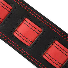 Gitarrengurt Richter Springbreak I Black/Red Black/Red Gitarrengurt - 2