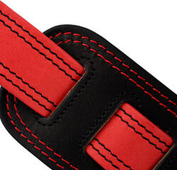 Gitarrengurt Richter Springbreak I Black/Red Black/Red Gitarrengurt - 7