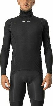 Cycling jersey Castelli Flanders Warm Neck Warmer Functional Underwear Black XS - 3