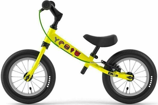 Bicicleta de equilíbrio Yedoo TooToo Emoji 12" Yellow Bicicleta de equilíbrio - 2